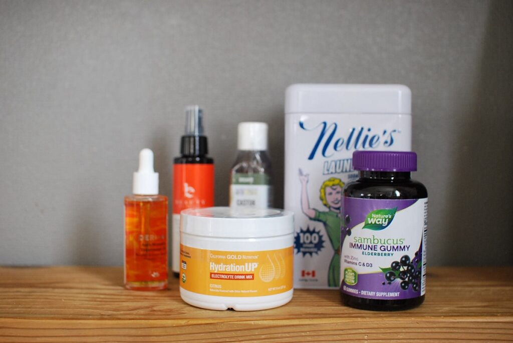2025年9月のiHerb購入品一覧｜補充品と初めて試す新顔をまとめた写真