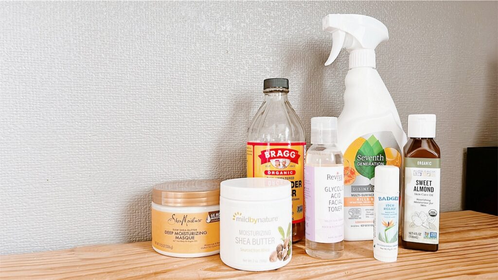 2025年8月のiHerb購入品一覧｜補充品と初めて試す新顔をまとめた写真