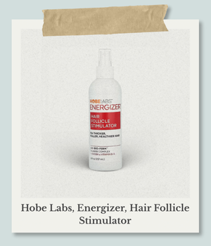 Hobe Labs（ホーブラボ）エナジャイザー、毛包刺激剤（ヘアフォリクルスティミュレーター）のボトル