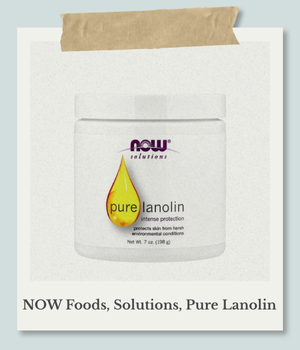 iHerbでおすすめの保湿・洗濯用バーム、Now Foodsピュアラノリンの製品紹介。