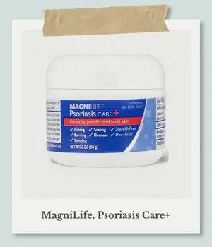 マグニライフの乾癬ケア保湿ジェルのパッケージ