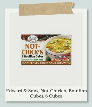 Edward & Sons(エドワード&サンズ)のNot-Chick'n(ノットチキン)ブイヨンキューブ(8個入り)の商品画像