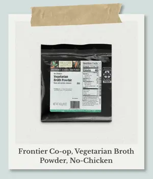 iHerb購入品:Frontier Co-opの植物性チキン風ブイヨンパウダーの画像